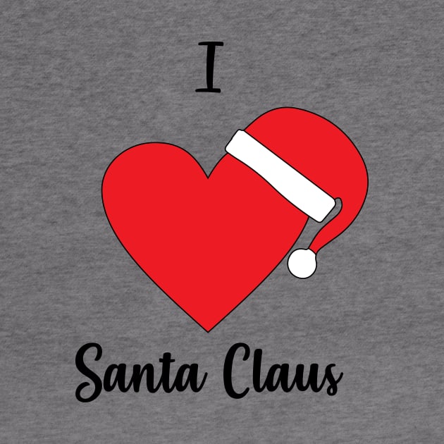 I Love Santa Claus - Santa Claus Hat - Merry Christmas Gift by xoclothes